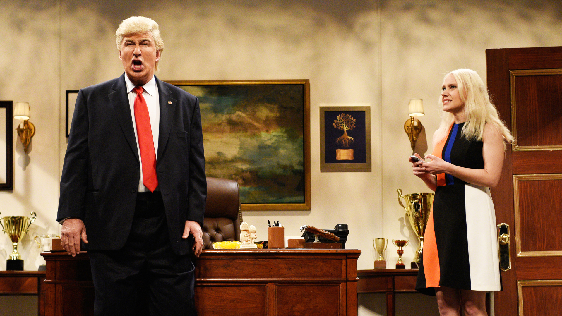 Watch Donald Trump Prepares Cold Open From Saturday Night Live