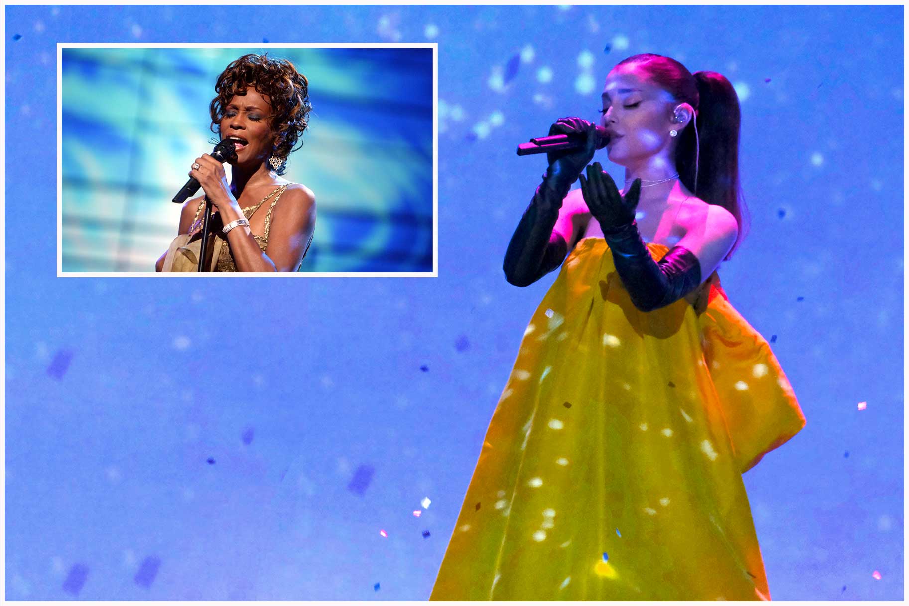 Ariana Grande sings Whitney Houston's 'I Have Nothing' during