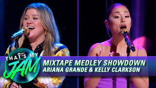 See Kelly Clarkson & Ariana Grande's That's My Jam Performance | NBC ...