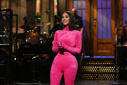 Kim Kardashian, one of the SNL Hosts from 2022/2021