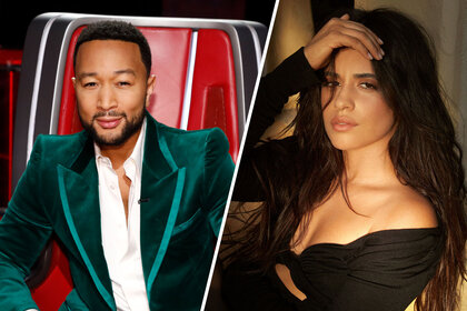 Split image of John Legend and Camilla Cabello