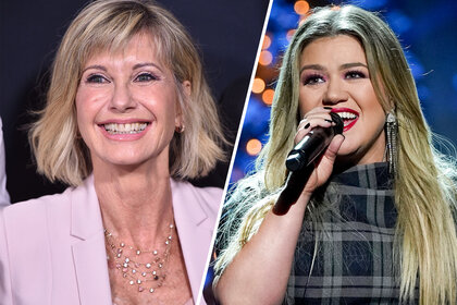 Olivia Newton John Kelly Clarkson