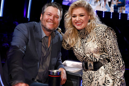 The Voice Coaches Blake Shelton and Kelly Clarkson