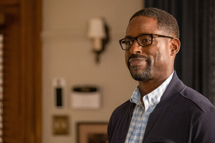 Close up of Sterling K Brown