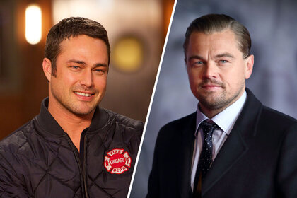 Taylor Kinney and Leonardo Dicaprio