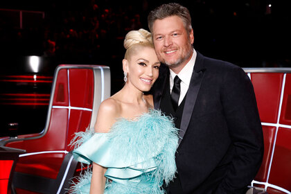 Gwen Stefani and Blake Shelton