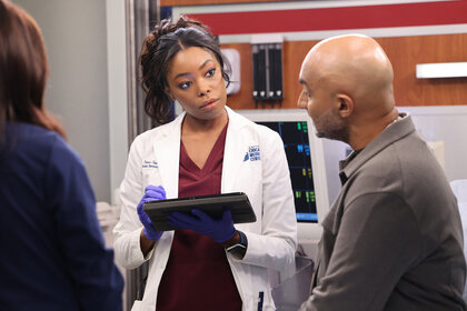 Asjha Cooper on Chicago Med