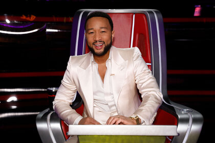 John Legend on The Voice finale