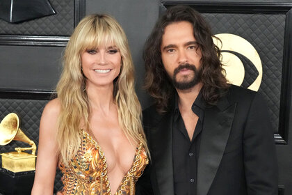 Heidi Klum and Tom Kaulitz celebrate Valentines Day