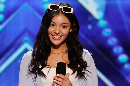 Summer Rios performs on the America's Got Talent stage.