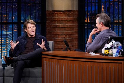 Jason Blum on Late Night With Seth Meyers episode 1439