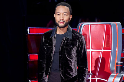 John Legend during The Voice "The Playoffs Part 3"