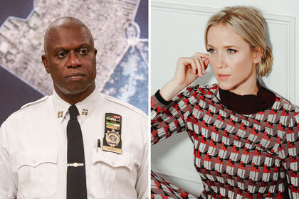 Split of Andre Braugher and Jessy Schram