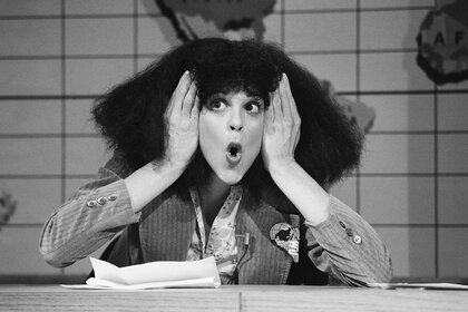 Gilda Radner Gilda Radner appears in Season 1 episode of Saturday Night Live