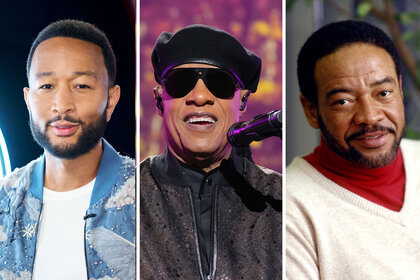 Split of John Legend, Stevie Wonder Bill Withers