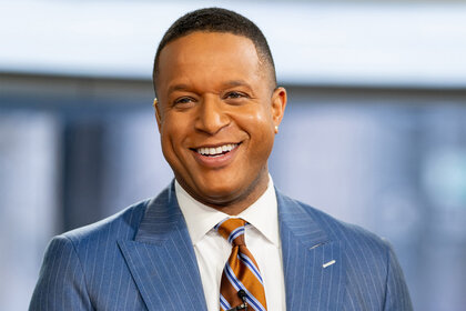 Craig Melvin smiles on TODAY