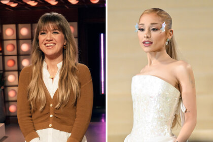 Split of Kelly Clarkson and Ariana Grande