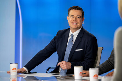 Carson Daly appears on the TODAY Show