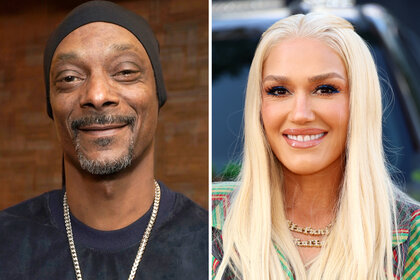 A split of Snoop Dogg and Gwen Stefani
