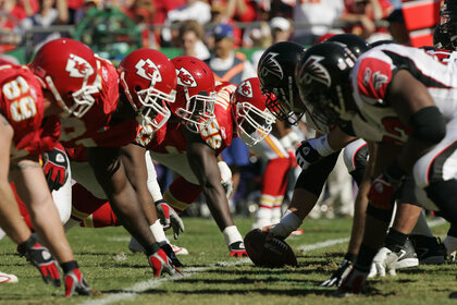 The Kansas City Chiefs face off with the Atlanta Falcons