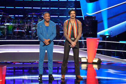 Deon Jones and Danny Joseph sing together on The Voice Season 26 Episode 9