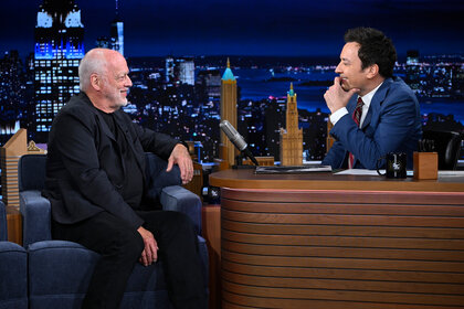 David Gilmour talks to Jimmy on The Tonight Show Season 12 Episode 23