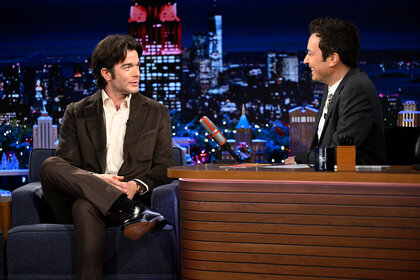 John Mulaney talks to jimmy fallon on the tonight show season 12 episode 42