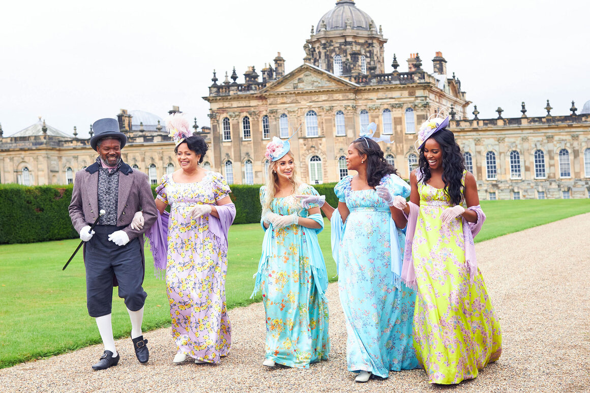 The Courtship's Fashion Designer on Regency Costumes on Reality TV