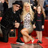 Ice T, Coco and Chanel during his Hollywood Walk of Fame