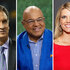 Split of Chris Collinsworth, Mike Tirico, and Melissa Stark