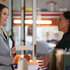 Dr. Caitlin Lenox (Sarah Ramos) and Sharon Goodwin (S. Epatha Merkerson) appear in Chicago Med Season 10 Episode 5.