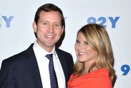 Jenna Bush Hager poses with her husband Henry Chase Hager