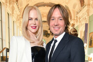 Keith Urban and Nicole Kidman attend paris fashion week