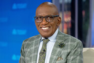 Al Roker sits at the desk on Today