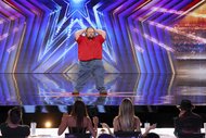 Studmuffin Supreme performs on stage on America's Got Talent Episode 1903.