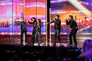Menudo performs onstage on America's Got Talent Episode 1905.