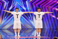 The TT Brothers perform onstage on America's Got Talent Episode 1905.