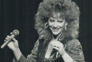 Reba McEntyre performs for a packed crowd at Massey Hall in 1988