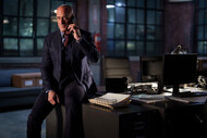 Elliot Stabler speaks on the phone in Law & Order: Organized Crime