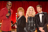 The coaches of The Voice Season 26 pose together