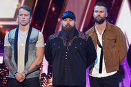 Ashes And Arrows on stage on America's Got Talent Episode 1910