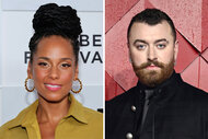 Split of Alicia Keys and Sam Smith