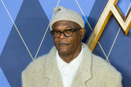 Samuel L. Jackson attends the world premiere of 'Argylle'