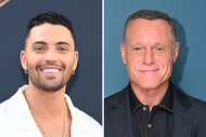 A split of Benjamin Levy Aguilar and Jason Beghe