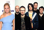 A split of Darci Lynne and Radiohead