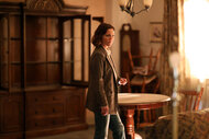 Margaret (Kelli Williams) standing in a room during Found Season 2, Episode 3.