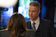 A.D.A Dominick "Sonny" Carisi Jr. (Peter Scanavino) appears in Season 26 Episode 4 of Law & Order: Special Victims Unit.