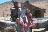 The cast of Little House on the Prairie.