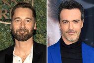 A split of Ryan Eggold and Reid Scott