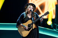 Cassidy Lee performs during The Voice Season 26 Episode 6.